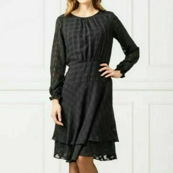 cos blue long dress LOOP